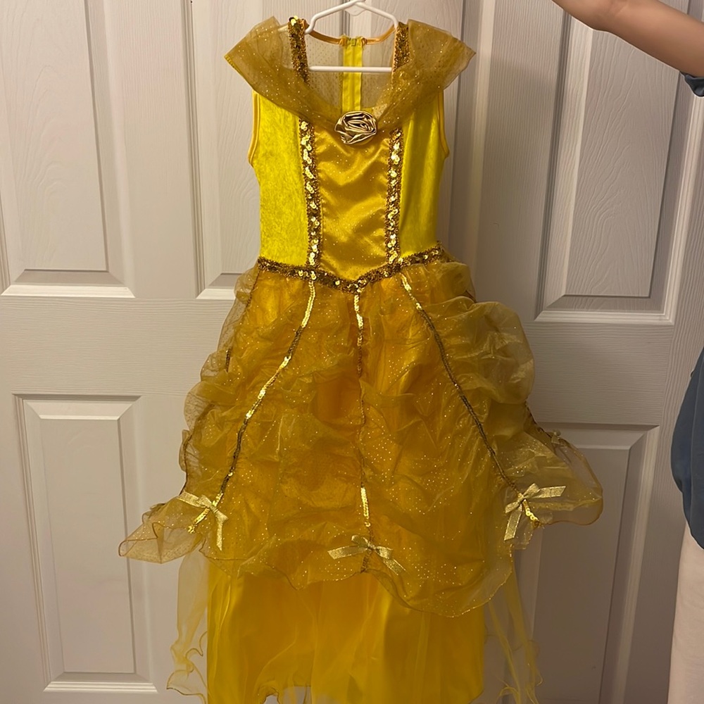 Girls Disney Belle Costume